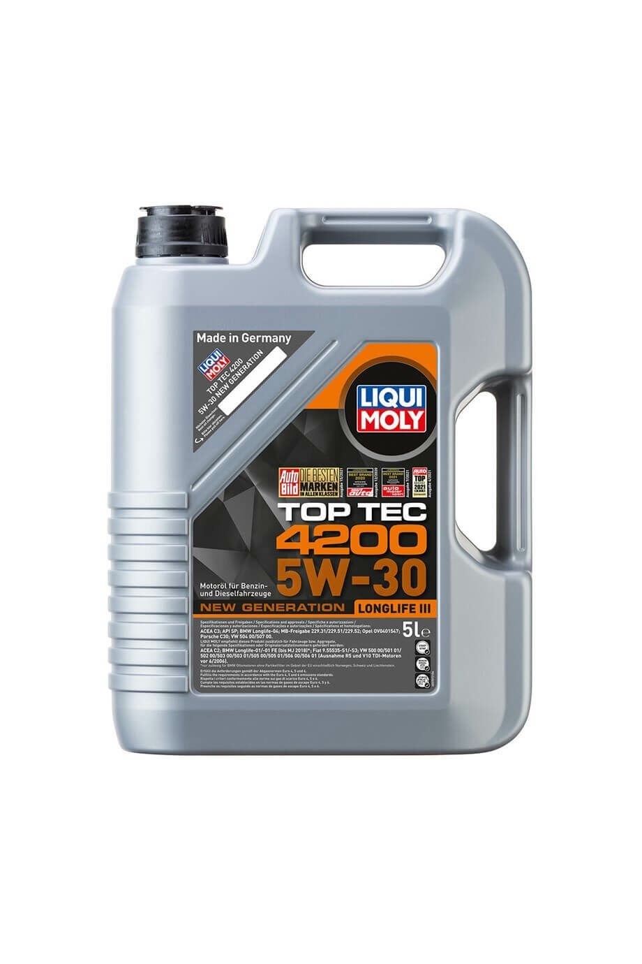 LIQUI MOLY Top Tec 4200 5W-30 Motor Yağı 5 LT