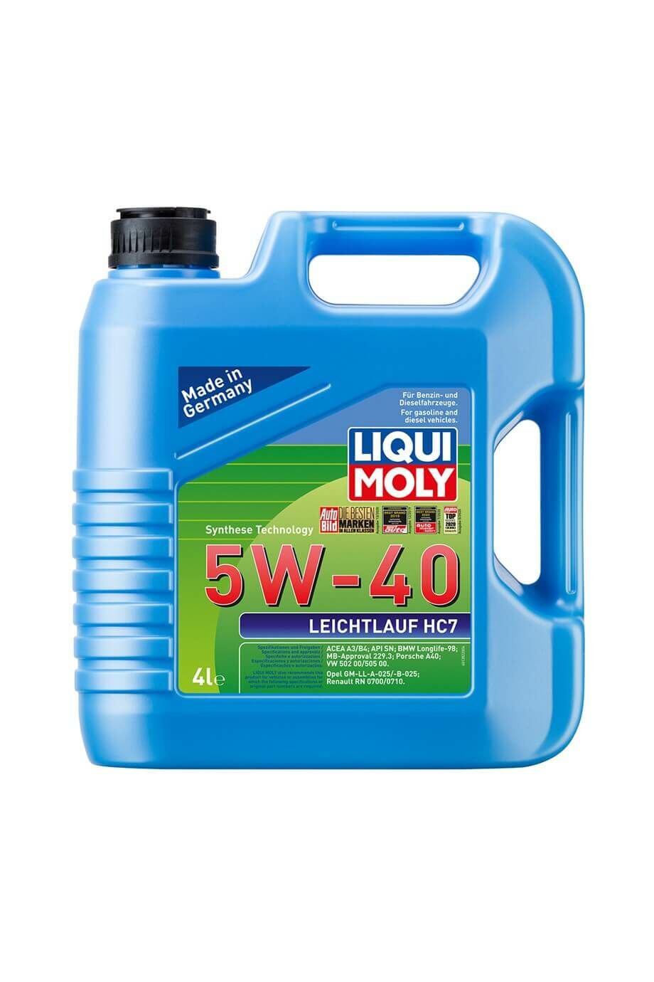 LIQUI MOLY Leichtlauf HC7 5W-40 Motor Yağı 4LT