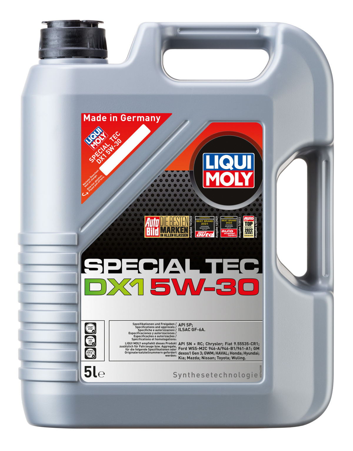 LIQUI MOLY Special Tec DX1 5W-30 Motor Yağı 5 LT