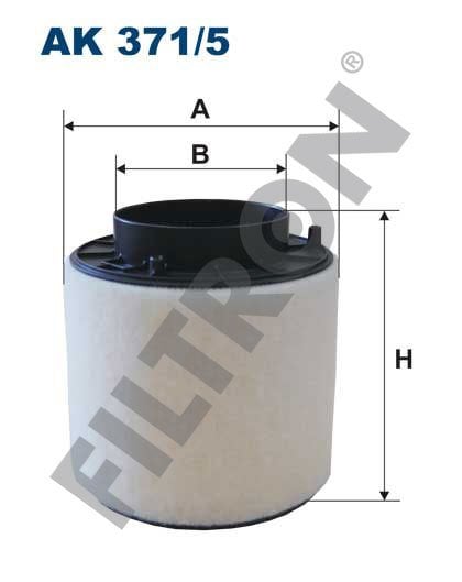 AUDI A4 (8K, B8) 3.0 TDI 155kw 211hp  Hava Filtresi AK371/5 FİLTRON