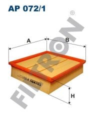 OPEL Corsa D 1.0 48kw 65hp  Hava Filtresi AP072/1 FİLTRON