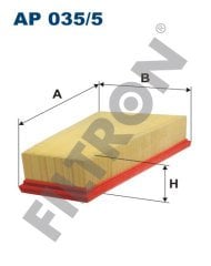 MERCEDES BENZ A W176 A180 90kw 122hp  Hava Filtresi AP035/5 FİLTRON