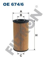 KIA MOTORS Sportage 2.0 CRDi 100kw 136hp  Yağ Filtresi OE674/6 FİLTRON