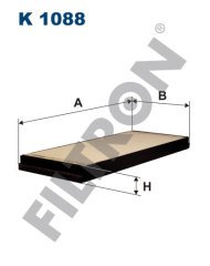 MERCEDES BENZ Sprinter 901 902 903 904 311 CDI 80kw 109hp  Polen Kabin filtresi K1088 FİLTRON