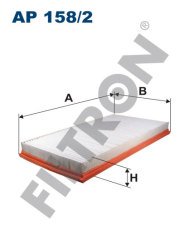 MERCEDES BENZ Viano 639 3.0CDI V6 165kw 224hp  Hava Filtresi AP158/2 FİLTRON