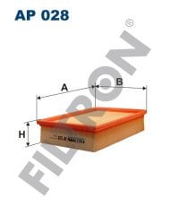 BMW 3 (E46) 330i/Ci/Xi 170kw 232hp  Hava Filtresi AP028 FİLTRON