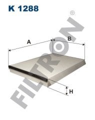 MERCEDES BENZ Sprinter 906 316 CDI 120kw 163hp  Polen Kabin filtresi K1288 FİLTRON