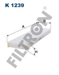 MINI Mini Cooper II,Cabr,Coupé,Club/Country/Pacem./Road 2.0 SD Diesel 105kw 143hp  Polen Kabin filtresi K1239 FİLTRON