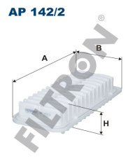 TOYOTA Yaris I / Yaris Verso (P1) 1.5 TS 78kw 106hp  Hava Filtresi AP142/2 FİLTRON