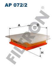 OPEL Corsa D 1.6 16V Turbo 155kw 211hp  Hava Filtresi AP072/2 FİLTRON