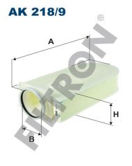 p  Hava Filtresi AK218/9 FİLTRON