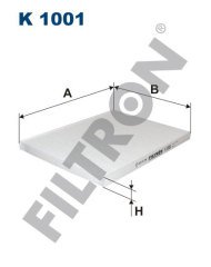 OPEL Omega-B 2.5 DTI 24V 110kw 150hp  Polen Kabin filtresi K1001 FİLTRON