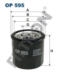 NISSAN Qashqai 1.6 84kw 114hp  Yağ Filtresi OP595 FİLTRON