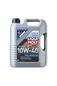 LIQUI MOLY 10W40 Motor Yağı Kısmi Sentetik MoS2'li LEICHTLAUF 5 LT