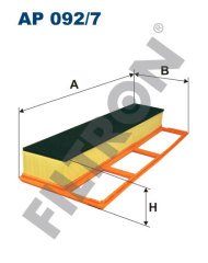FIAT Punto III 1.3 JTD 66kw 90hp  Hava Filtresi AP092/7 FİLTRON