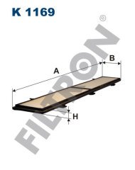 BMW 1 (E81/E82/E87/E88) 118d 100kw 136hp  Polen Kabin filtresi K1169 FİLTRON