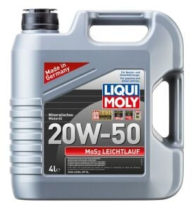 LIQUI MOLY MoS2 Düşük Sürtünmeli 20W-50