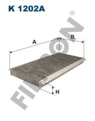 MERCEDES BENZ A W169 A150 70kw 95hp  Polen Kabin filtresi K1202A FİLTRON