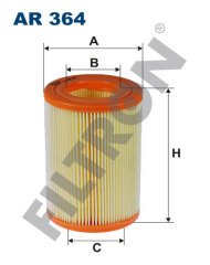 SMART (DAIMLER AG) City-Coupé/Cabrio/Fortwo (450) 700 45kw 61hp  Hava Filtresi AR364 FİLTRON