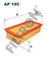 MITSUBISHI Colt VI/Colt CZ3/CZC/CZT (Z30) 1.1 55kw 75hp  Hava Filtresi AP195 FİLTRON