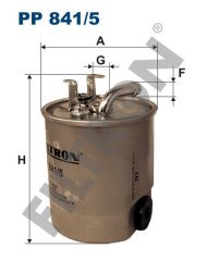 MERCEDES BENZ Sprinter 901 902 903 904 316 CDI 115kw 156hp  Yakıt Mazot Filtresi PP841/5 FİLTRON