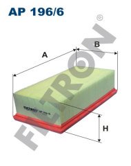 CITROEN C4 Cactus 1.2 PureTech 82 60kw 82hp  Hava Filtresi AP196/6 FİLTRON