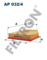 BMW 5 (E60/E61) 530i 200kw 272hp  Hava Filtresi AP032/4 FİLTRON