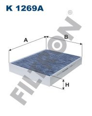 VOLKSWAGEN Touareg II 3.6 FSI 206kw 280hp  Polen Kabin filtresi K1269A FİLTRON