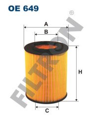 BMW Z4 (E85/E86) 3.0i 170kw 231hp  Yağ Filtresi OE649 FİLTRON