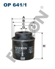 VOLKSWAGEN Passat (3C2/3C5) / Passat CC (357) 1.4 TSI 90kw 122hp  Yağ Filtresi OP641/1 FİLTRON