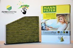 VOLKSWAGEN Eos (1F7, 1F8) 2.0 FSI 110kw 150hp  Polen Kabin filtresi FP2939 MANN