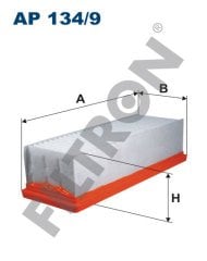 DACIA (RENAULT GROUP) Duster I 1.5 dCi 80kw 109hp  Hava Filtresi AP134/9 FİLTRON