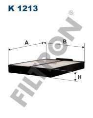 SUZUKI Grand Vitara 2.5i V6 24V 116kw 158hp  Polen Kabin filtresi K1213 FİLTRON