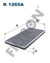 BMW X5 (E53) 3.0d 160kw 218hp  Polen Kabin filtresi K1265A FİLTRON