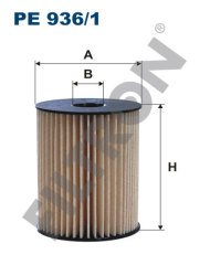 OPEL Astra G / Astra G Cabrio/Coupé 1.7 DTI 55kw 75hp  Yakıt Mazot Filtresi PE936/1 FİLTRON