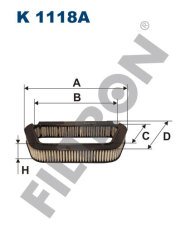 AUDI A8 (4E) 3.0 V6 162kw 220hp  Polen Kabin filtresi K1118A FİLTRON