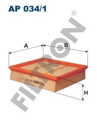 MERCEDES BENZ A W169 A200 142kw 193hp  Hava Filtresi AP034/1 FİLTRON