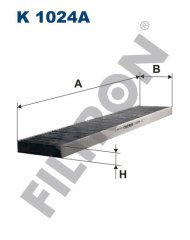 SEAT Alhambra I (7V) 2.0 TDI 103kw 140hp  Polen Kabin filtresi K1024A FİLTRON