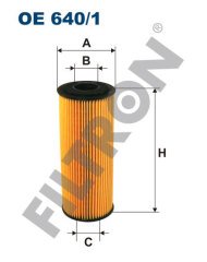 SEAT Cordoba II 1.9 SDI 50kw 68hp  Yağ Filtresi OE640/1 FİLTRON