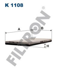 MERCEDES BENZ V 638 2 V220 CDI 92kw 125hp  Polen Kabin filtresi K1108 FİLTRON