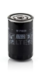 JAGUAR X-Type (CF1) 3.0 V6 169kw 231hp  Yağ Filtresi W719/36 MANN