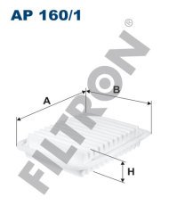 TOYOTA RAV 4 IV 2.0 VVT-i 107kw 146hp  Hava Filtresi AP160/1 FİLTRON