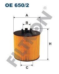 SEAT Leon II 1.4 TSI 92kw 125hp  Yağ Filtresi OE650/2 FİLTRON