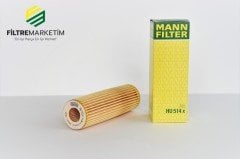 MERCEDES BENZ C W204 C204 S204 C200 Kompressor 135kw 184hp  Yağ Filtresi HU514x MANN