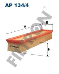 RENAULT Clio II / Clio Symbol 1.5 dCi 60kw 82hp  Hava Filtresi AP134/4 FİLTRON