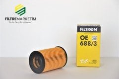 VOLKSWAGEN Golf VII 1.6 TDI 81kw 110hp  Yağ Filtresi OE688/3 FİLTRON