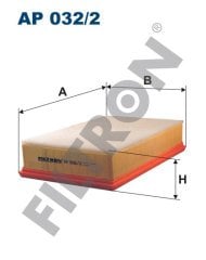 BMW 7 (E65/E66) 735i 200kw 272hp  Hava Filtresi AP032/2 FİLTRON