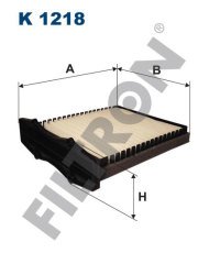LAND ROVER Freelander I 2.5 V6 130kw 177hp  Polen Kabin filtresi K1218 FİLTRON