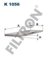 PEUGEOT Boxer I 2.8 HDi 64kw 87hp  Polen Kabin filtresi K1056 FİLTRON