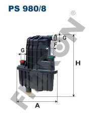 RENAULT Modus / Grand Modus 1.5 dCi 50kw 68hp  Yakıt Mazot Filtresi PS980/8 FİLTRON